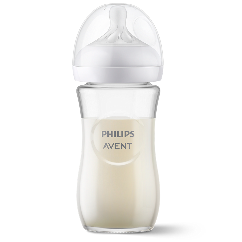 Philips Avent Natural Response staklena bočica za bebe 240ml, SCY933/01