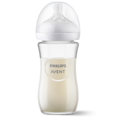 Philips Avent Natural Response staklena bočica za bebe 240ml, SCY933/01