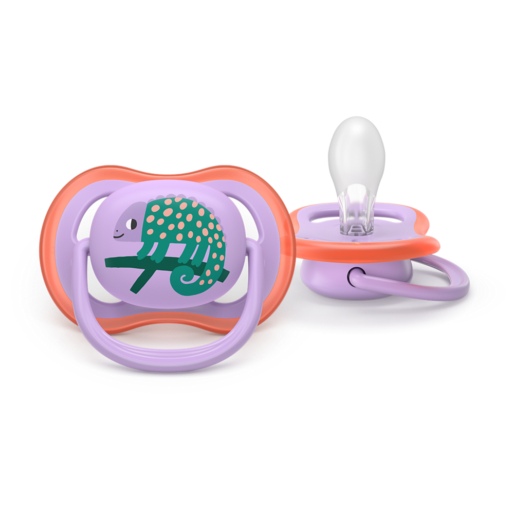 AVENT SCF349/47 TOLAŽILNA DUDA - SILIKON ULTRA AIR MOTIV 18M+, Ž, 2/1