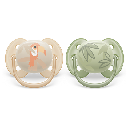 Philips Avent Ultra Soft duda varalica 0-6m, dječak, 2kom, SCF091/07