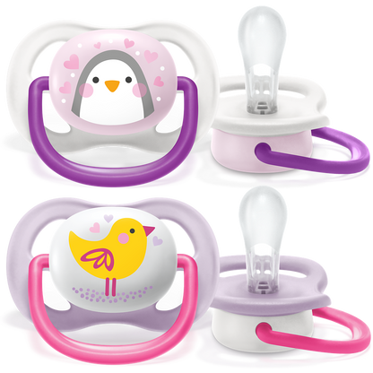 Philips Avent Ultra Air Collection duda varalica 0-6m, djevojčica, 2kom, SCF080/06