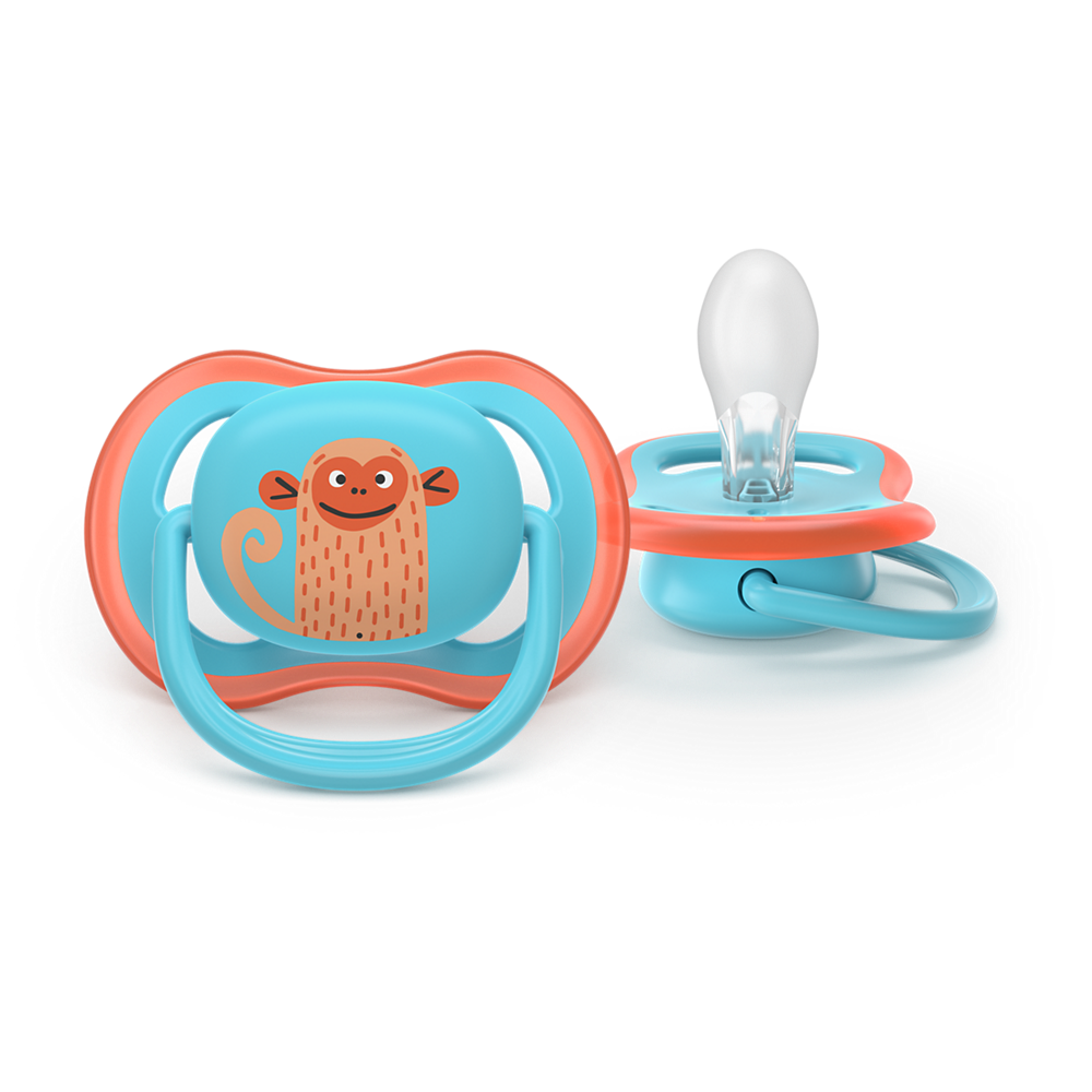 AVENT SCF349/58 TOLAŽILNA DUDA - SILIKON ULTRA AIR MOTIV 18M+, M, 2/1