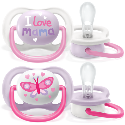 Philips Avent Ultra Air Collection duda varalica 0-6m, djevojčica, 2kom, SCF080/02