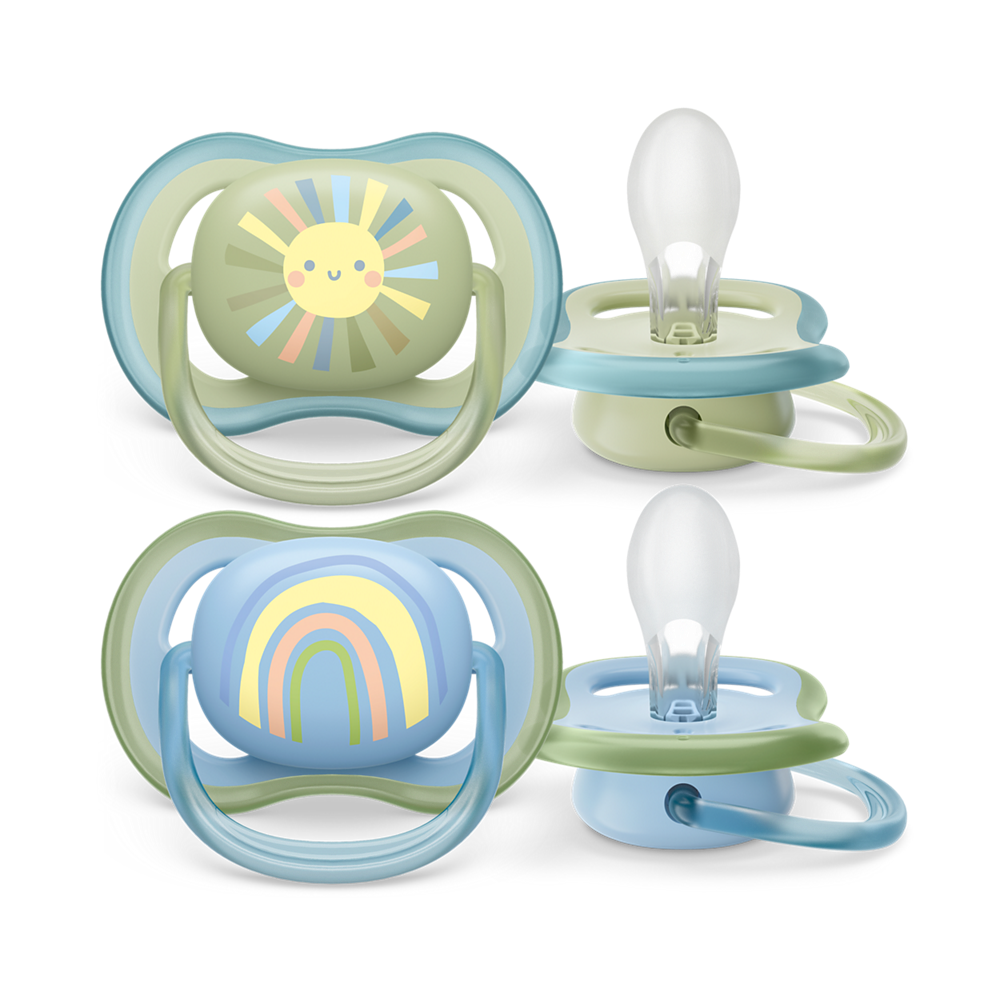 Philips Avent Ultra Air duda varalica 0-6m, dječak, 2kom, SCF085/58