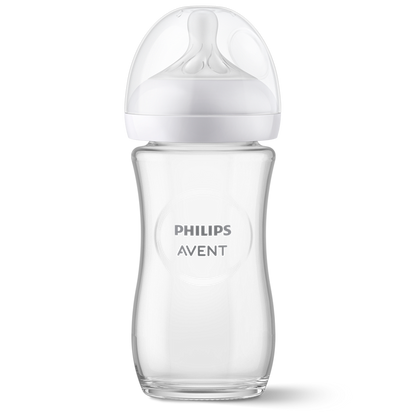 Philips Avent Natural Response staklena bočica za bebe 240ml, SCY933/01