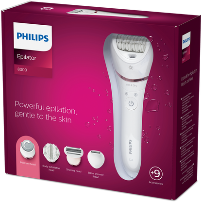 Philips epilator serije 8000 BRE740/10