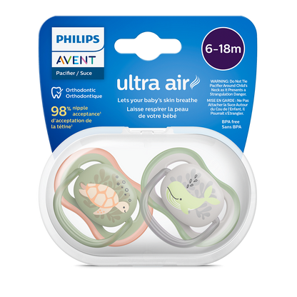 Philips Avent Ultra Air duda varalica 6-18m, dječak, 2kom, SCF085/60
