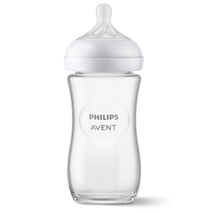 Philips Avent Natural Response staklena bočica za bebe 240ml, SCY933/01