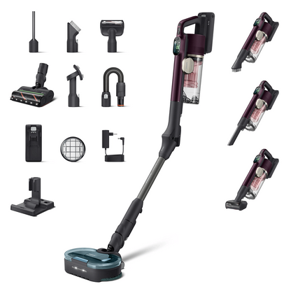 Philips Bežični štapni usisavač PowerUp IQ 80 XC8383/10 Aqua+ Pet