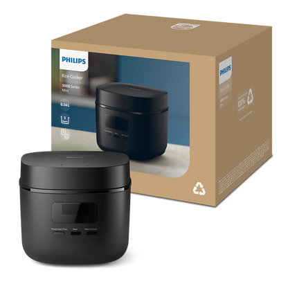 Philips Mini kuhalo za rižu HD3080/80 serija 3000