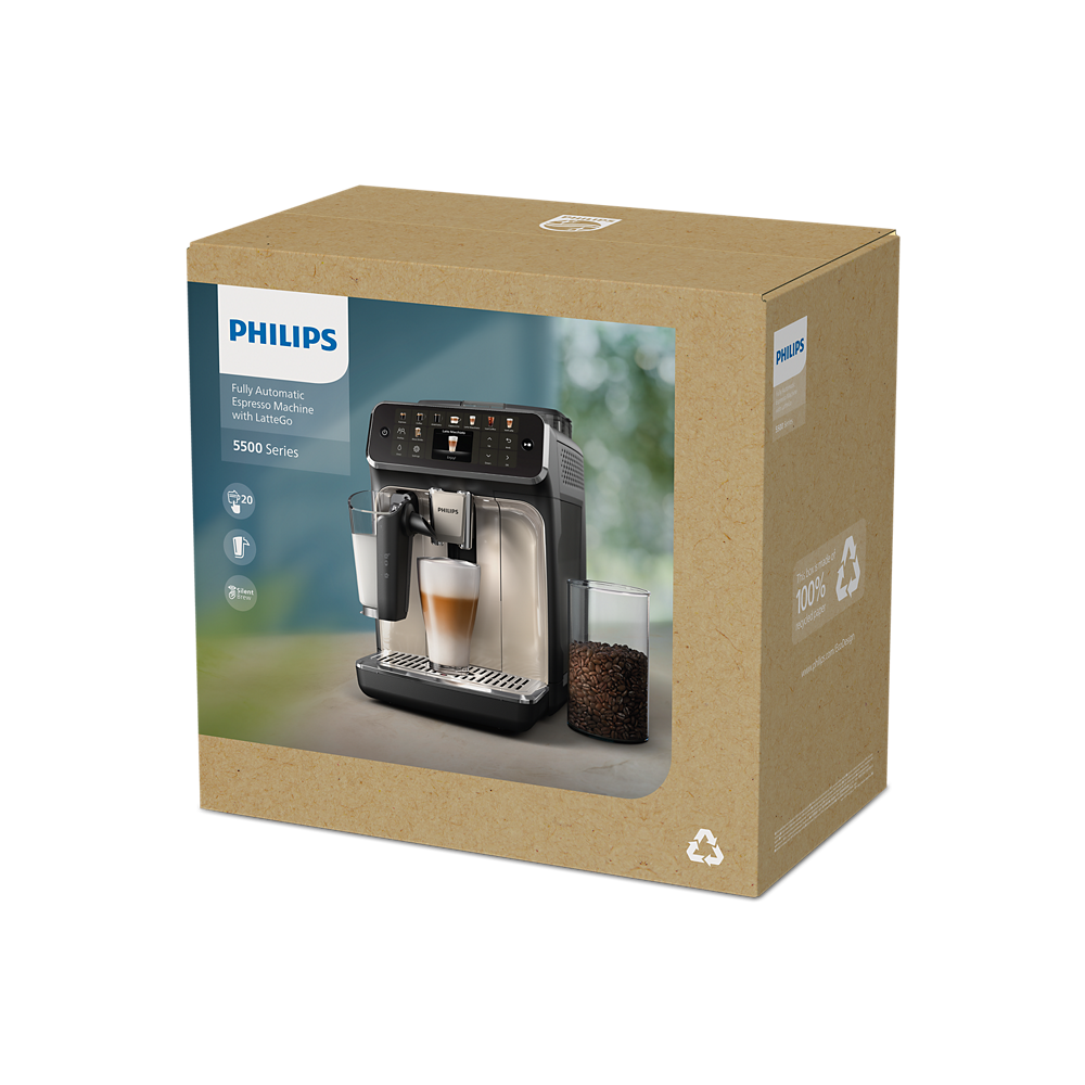 Philips LatteGo automatski aparat za kavu EP5541/50 serija 5500