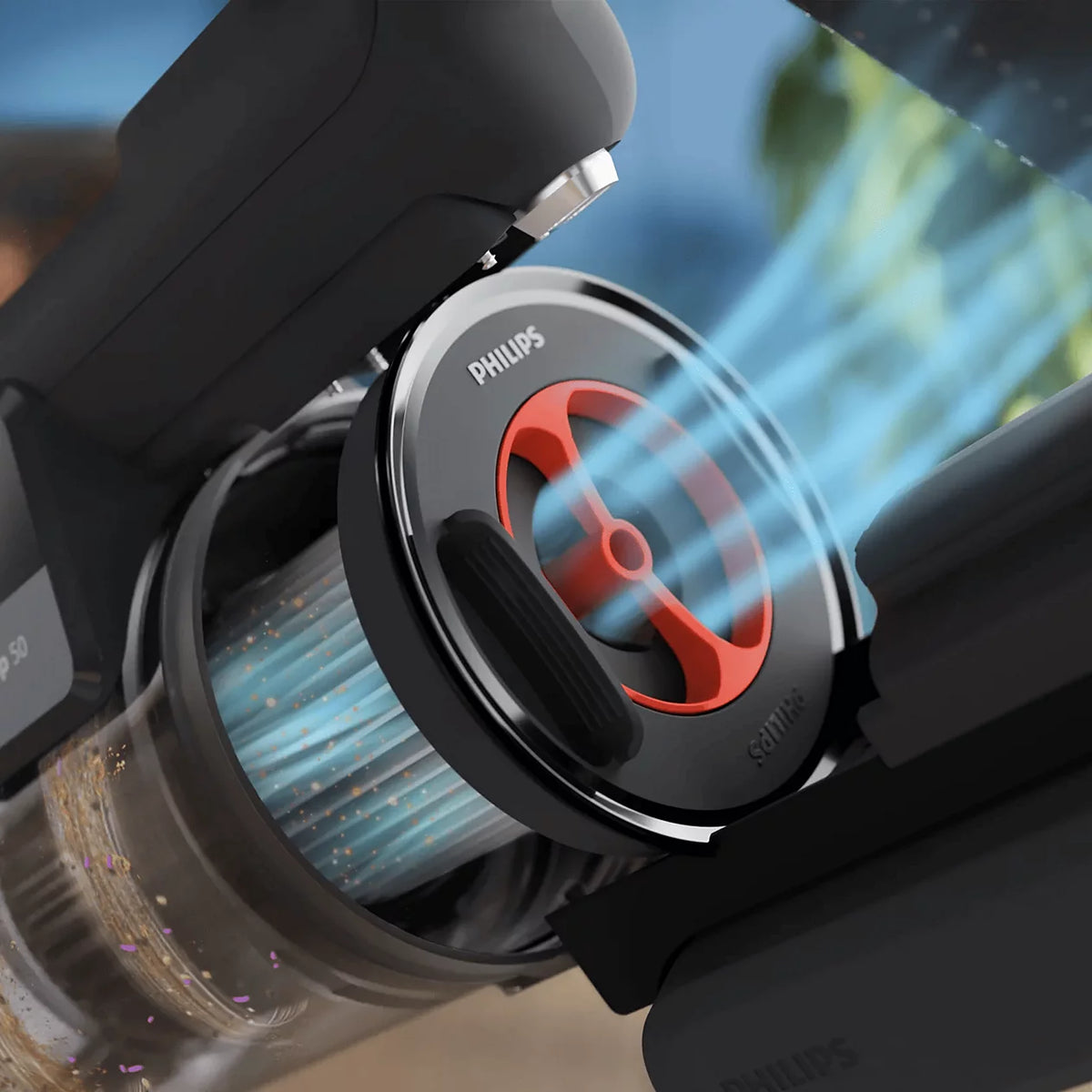 Philips Bežični štapni usisavač PowerUp 50 XC5233/10 Aqua Pro