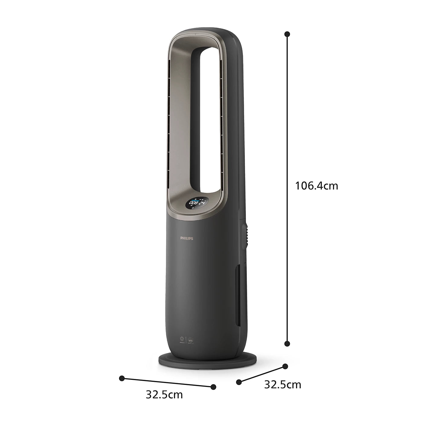 Philips Pametni pročišćivač, ventilator, grijalica i ovlaživač zraka 4-v-1 AMF970/10 Air Performer serija 9000
