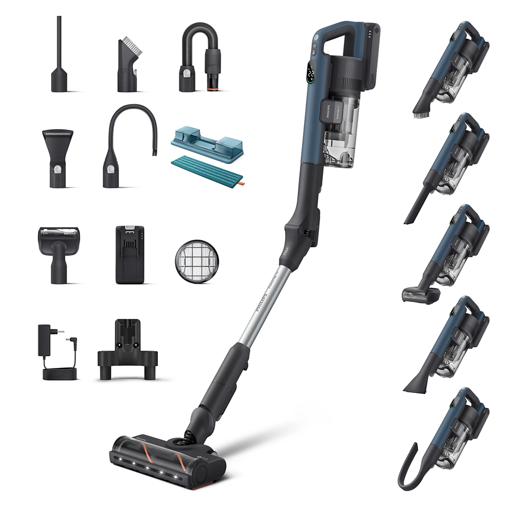Philips Bežični štapni usisavač PowerUp 50 XC5373/10 Aqua Pro