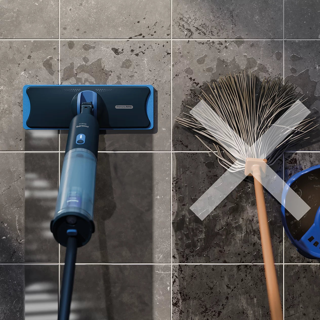 Philips OneUp serije 3000 električni mop XV3101/01