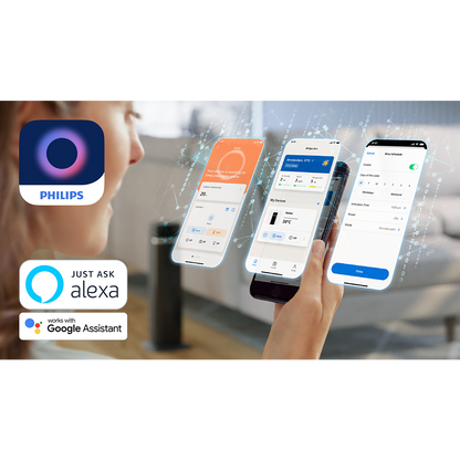 Philips Keramička stupna grijalica CX5120/11 Smart Tower serija 5000