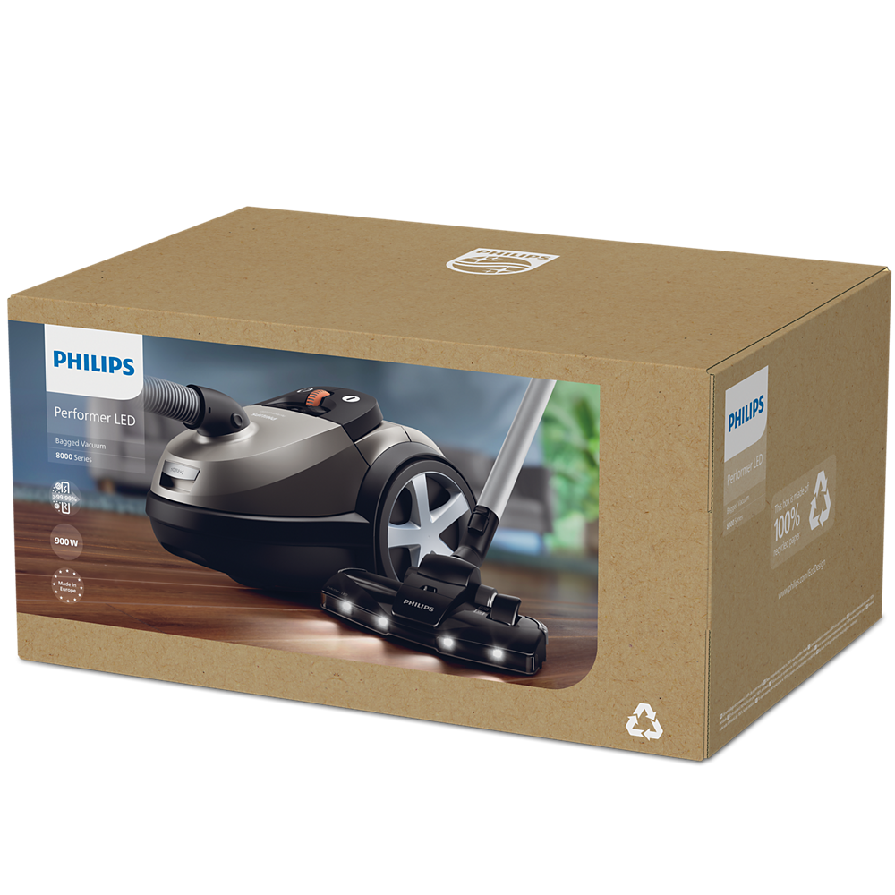 Philips Usisavač s vrećicom XD8152/12 Serija 8000 LED