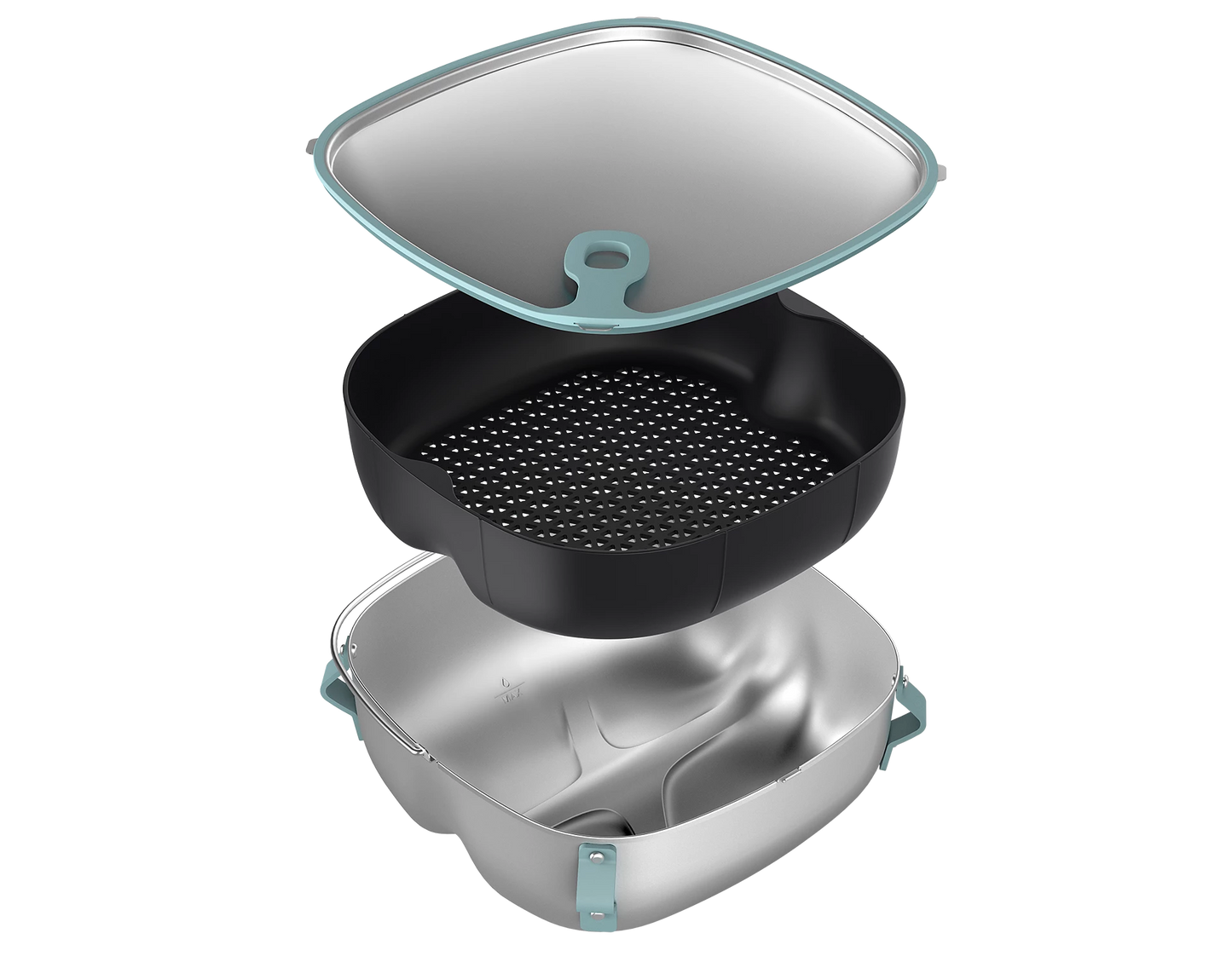 Philips Komplet 2 u 1 za kuhanje na pari i prženje za Airfryer HD9960/00